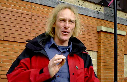 Ian Miller, lead archaeologist of the Grand Arcade excavations, in Wigan