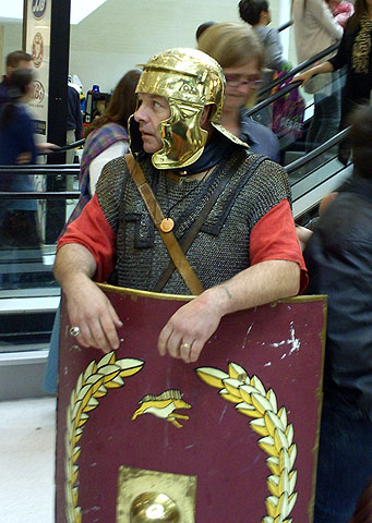 Romans in the Grand Arcade, Wigan, 2010