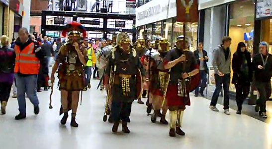The Romans Invade Wigan, September 2010