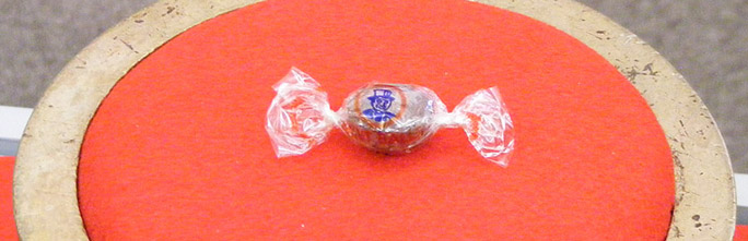The two billionth Uncle Joe's Mint Ball.