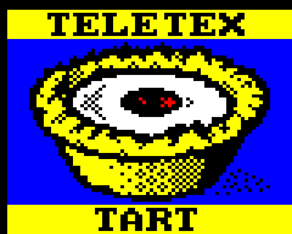 Teletextart // Teletext art