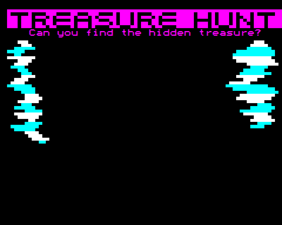 Treasure Hunt // Teletext art